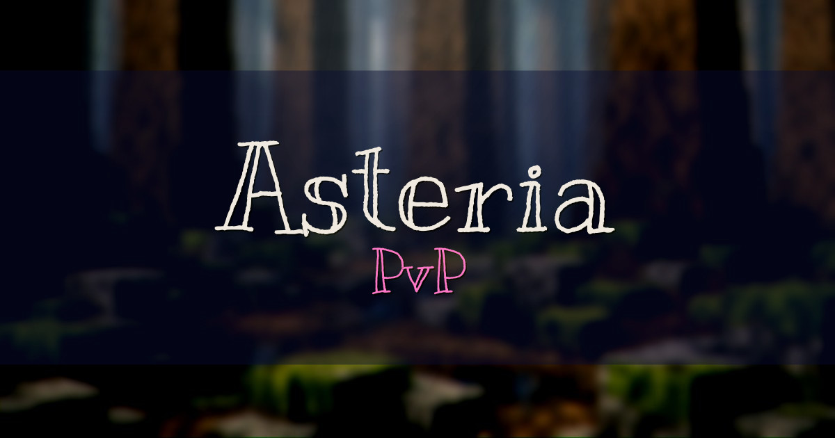 Asteria PvP Minecraft server