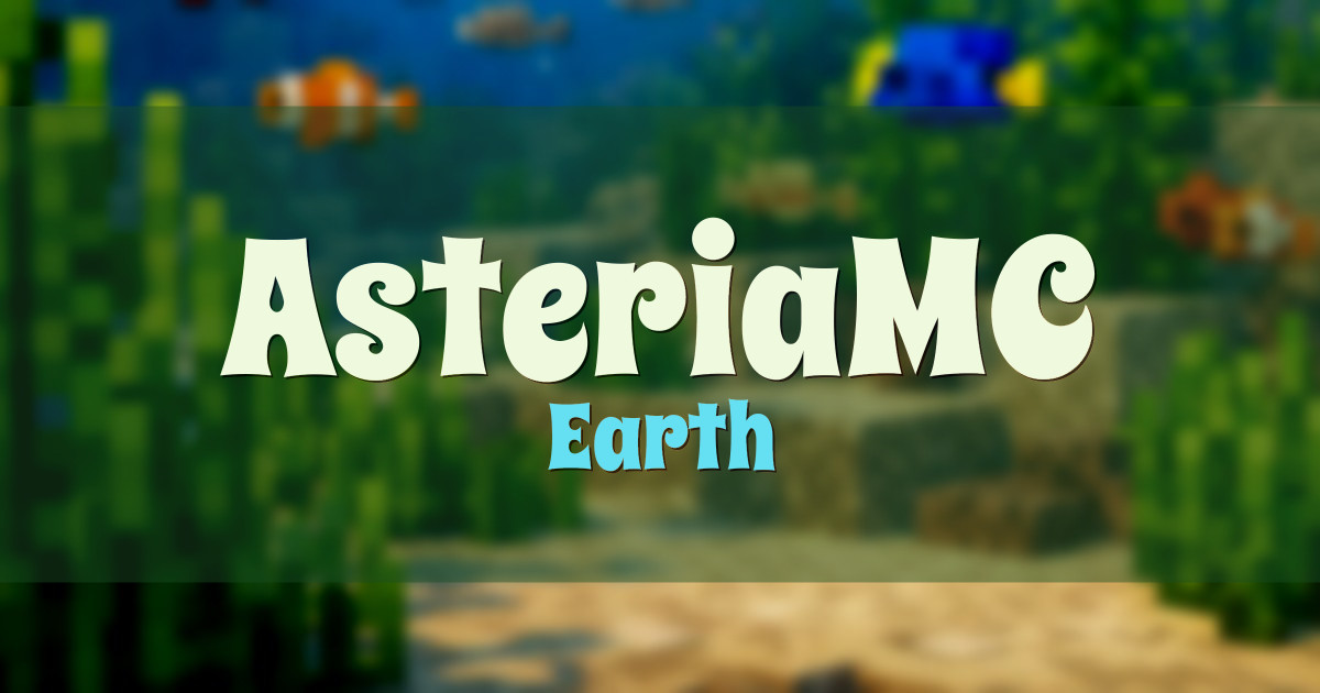 AsteriaMC Earth Minecraft server