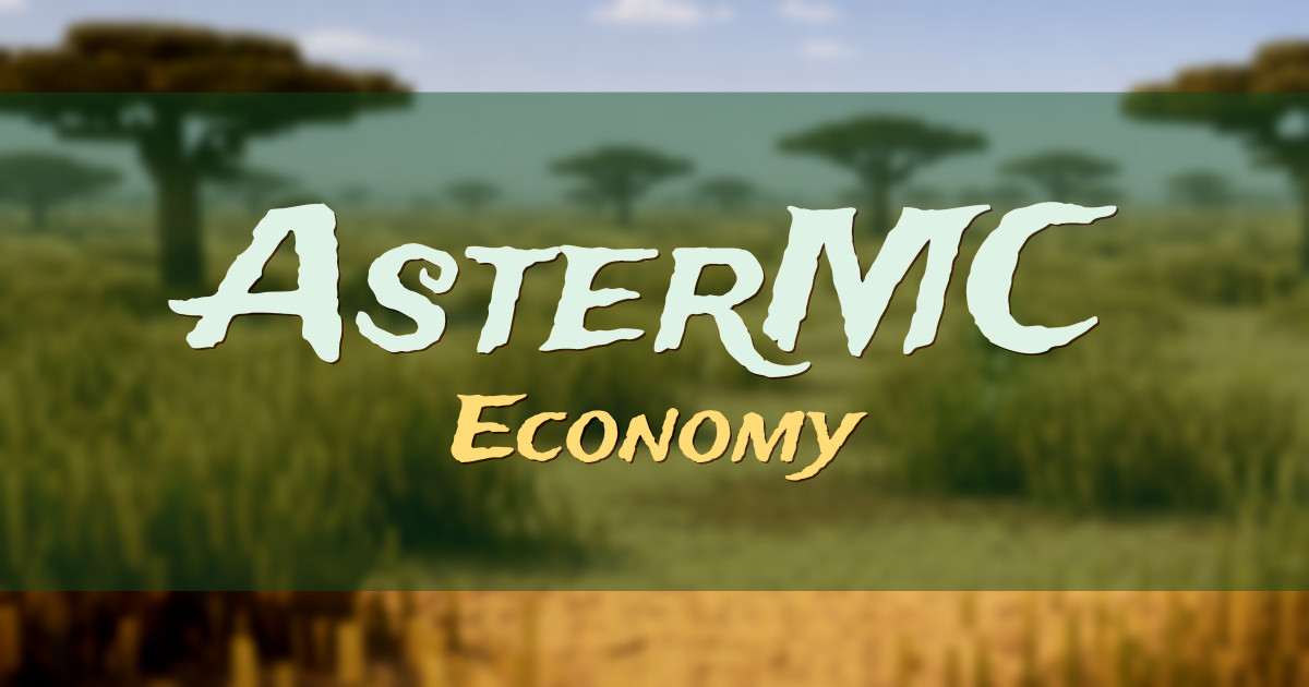 AsterMC Economy Minecraft server