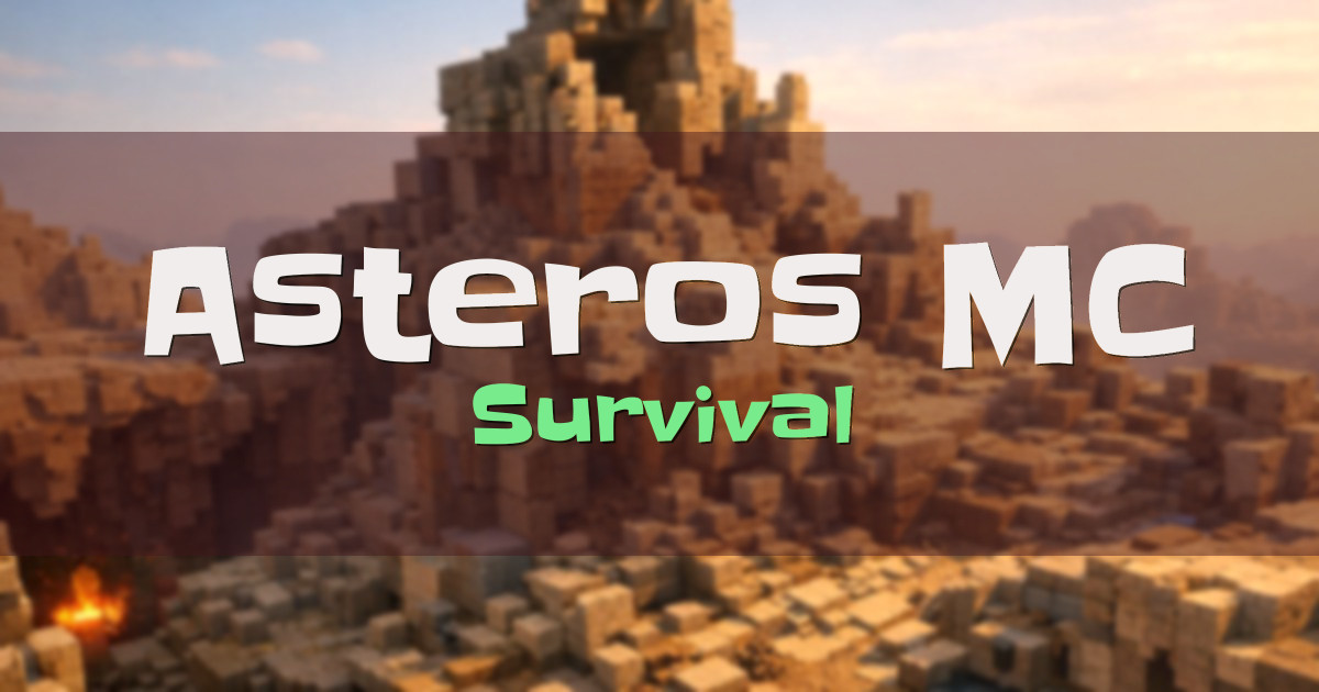 Asteros MC Survival Minecraft server