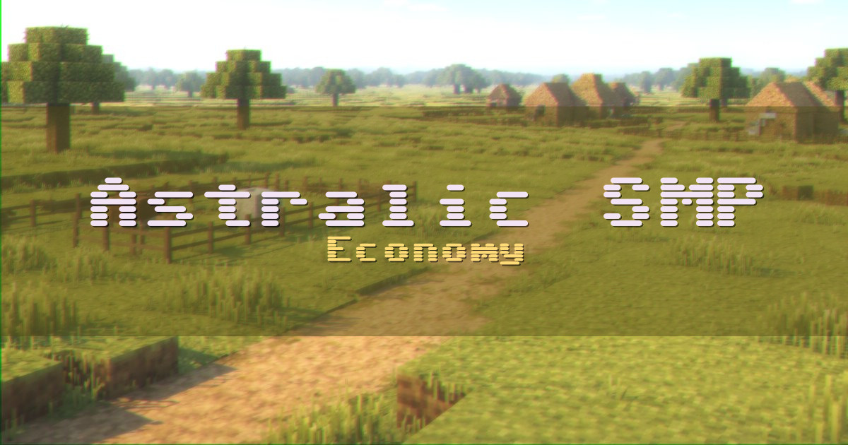Astralic SMP Economy Minecraft server