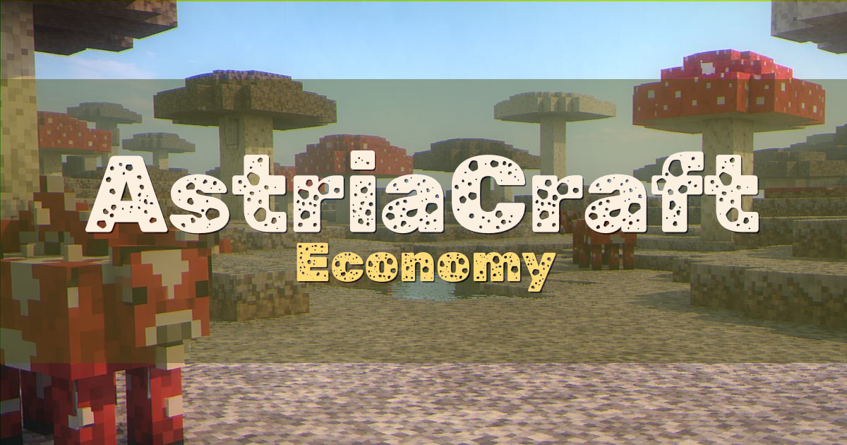 AstriaCraft Economy Minecraft server