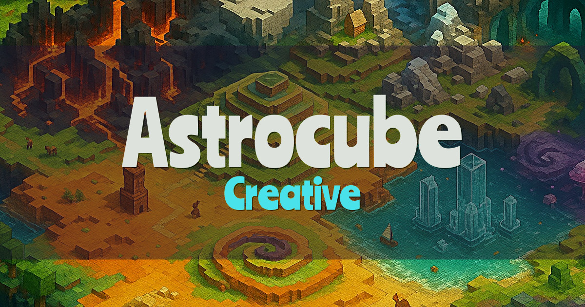 Astrocube Creative Minecraft server