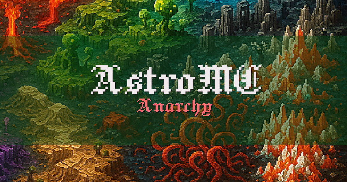 AstroMC Anarchy Minecraft server
