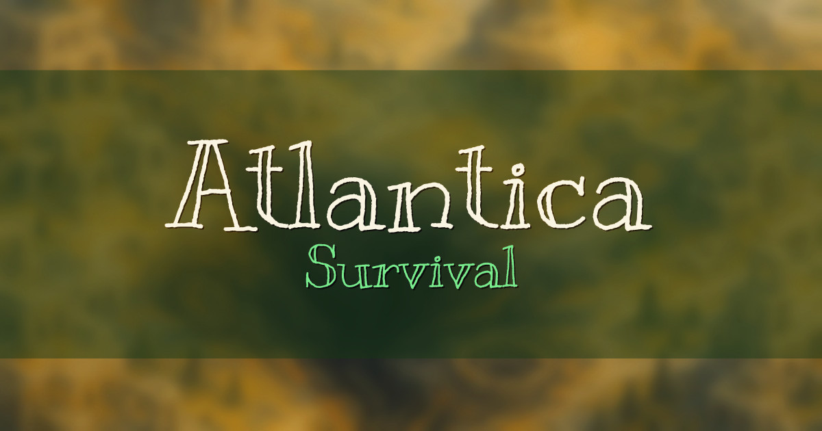 Atlantica Survival Minecraft server
