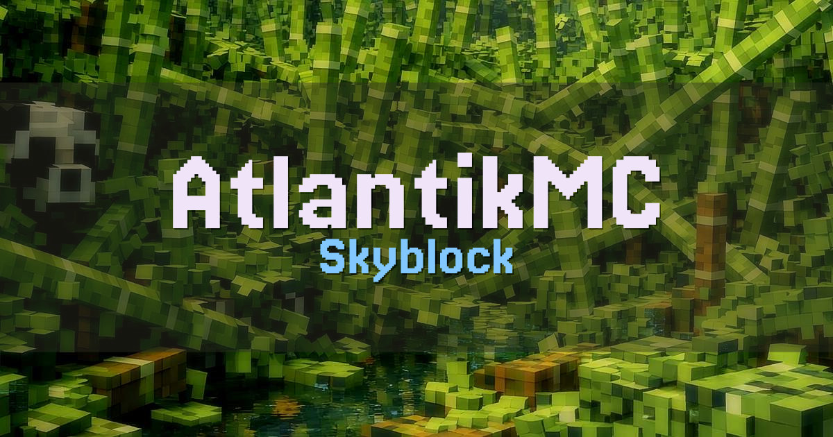 AtlantikMC Skyblock Minecraft server
