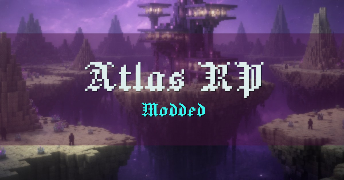 Atlas RP Modded Minecraft server