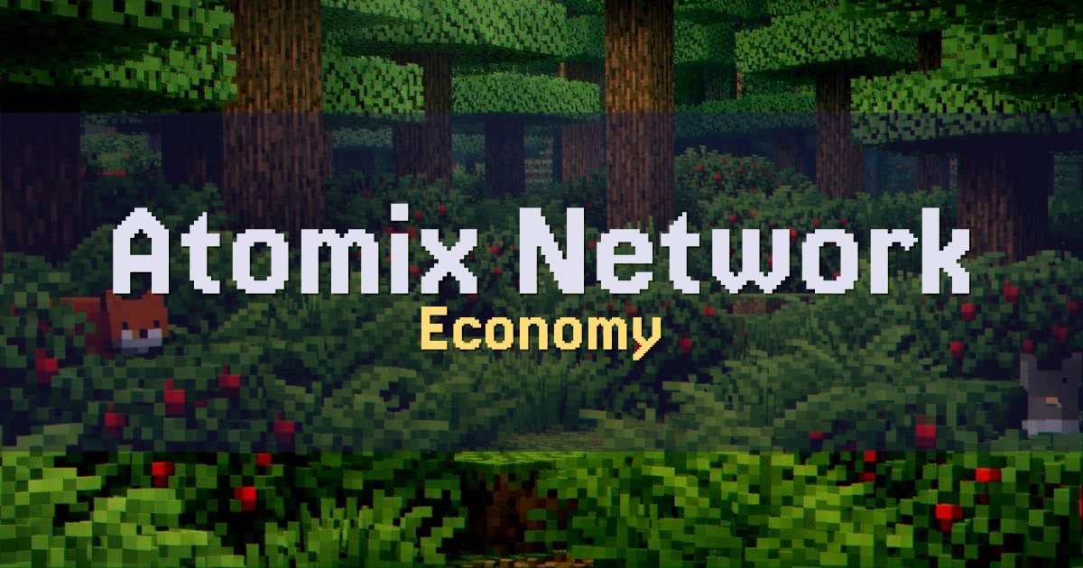 Atomix Network Economy Minecraft server