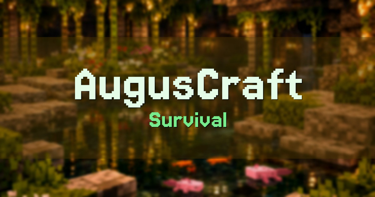 AugusCraft Survival Minecraft server