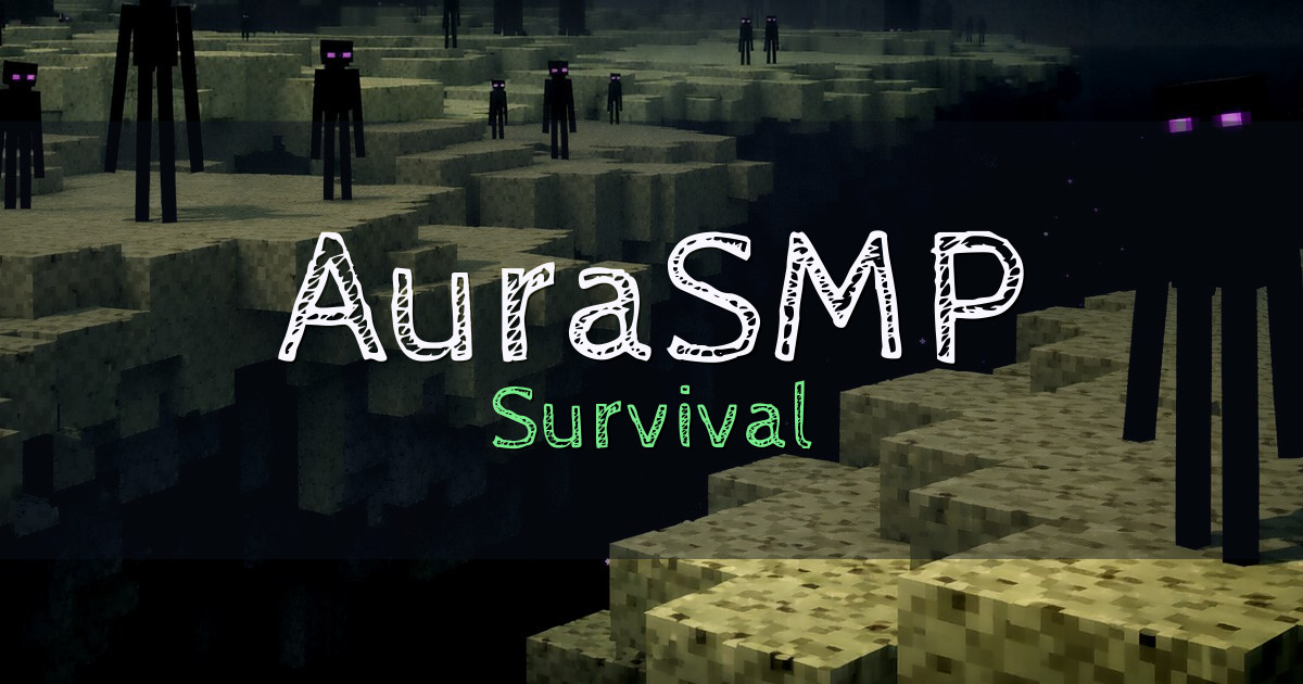 AuraSMP Survival Minecraft server
