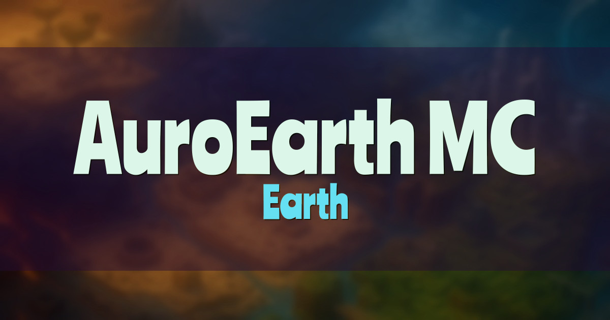 AuroEarth MC Economy Minecraft server