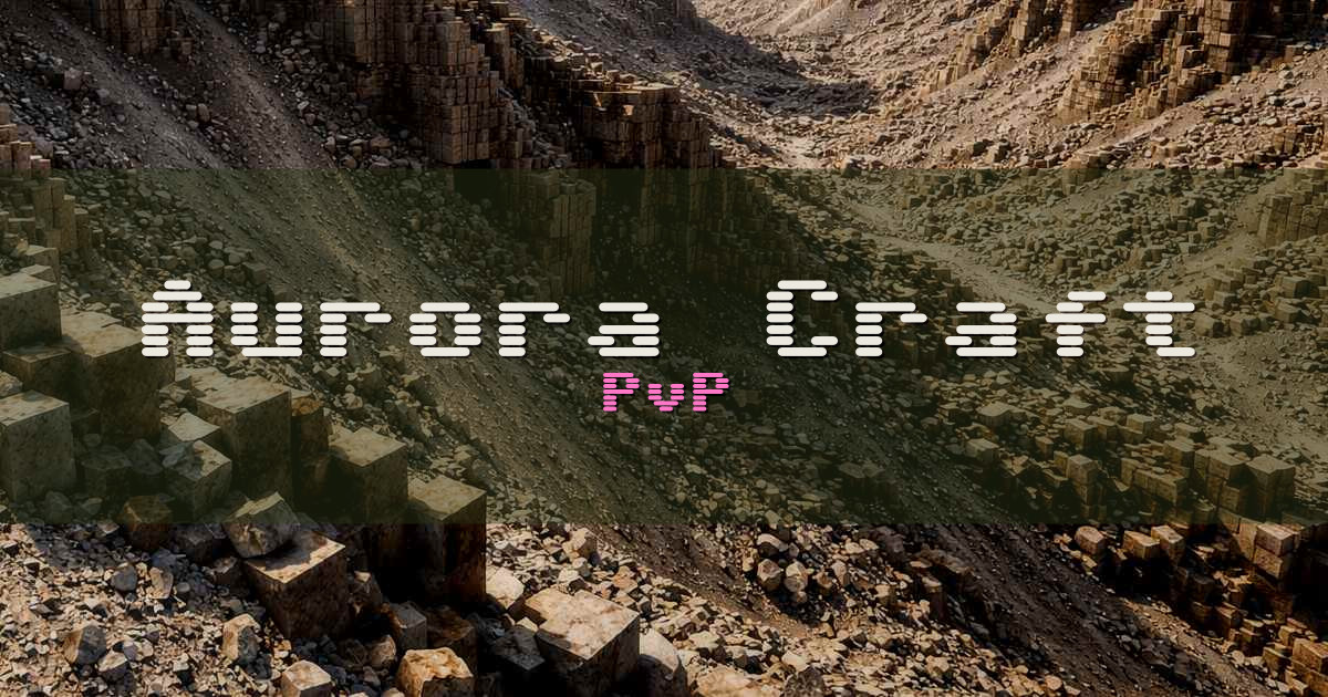 Aurora Craft PvP Minecraft server