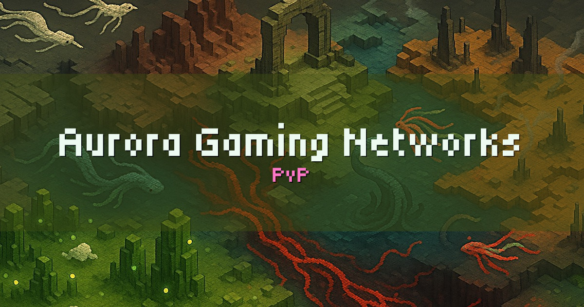 Aurora Gaming Networks PvP Minecraft server