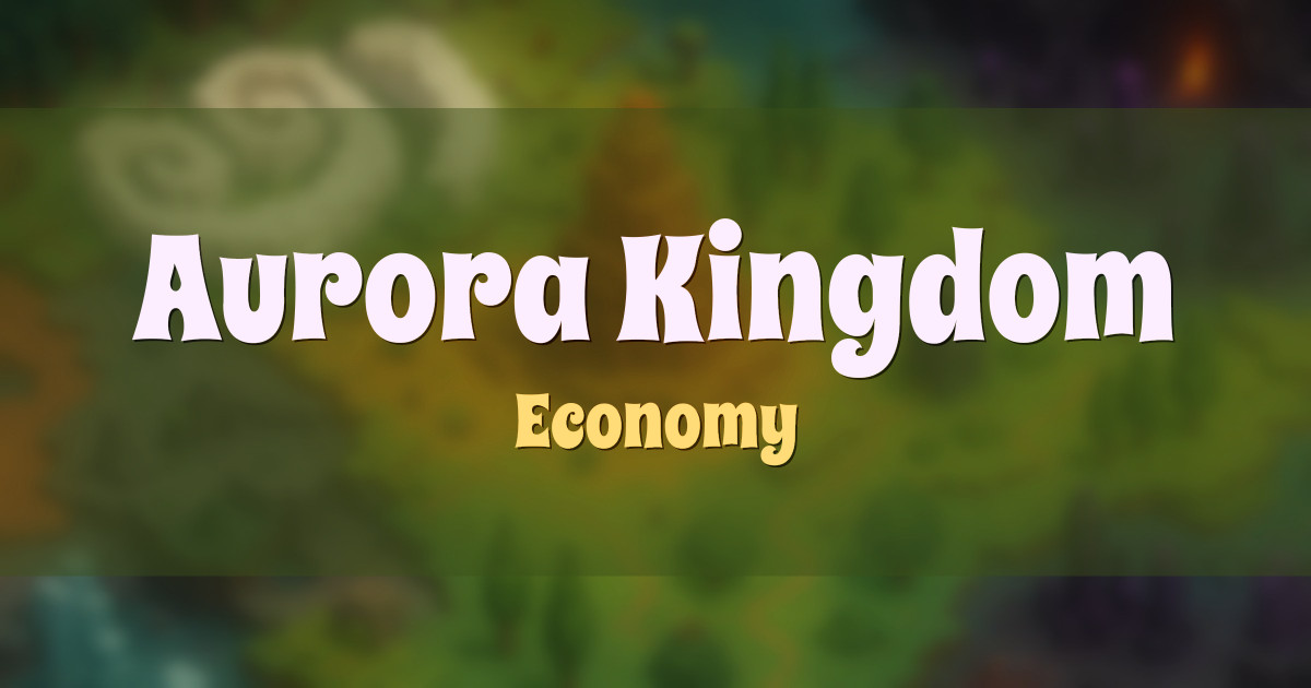 Aurora Kingdom Economy Minecraft server
