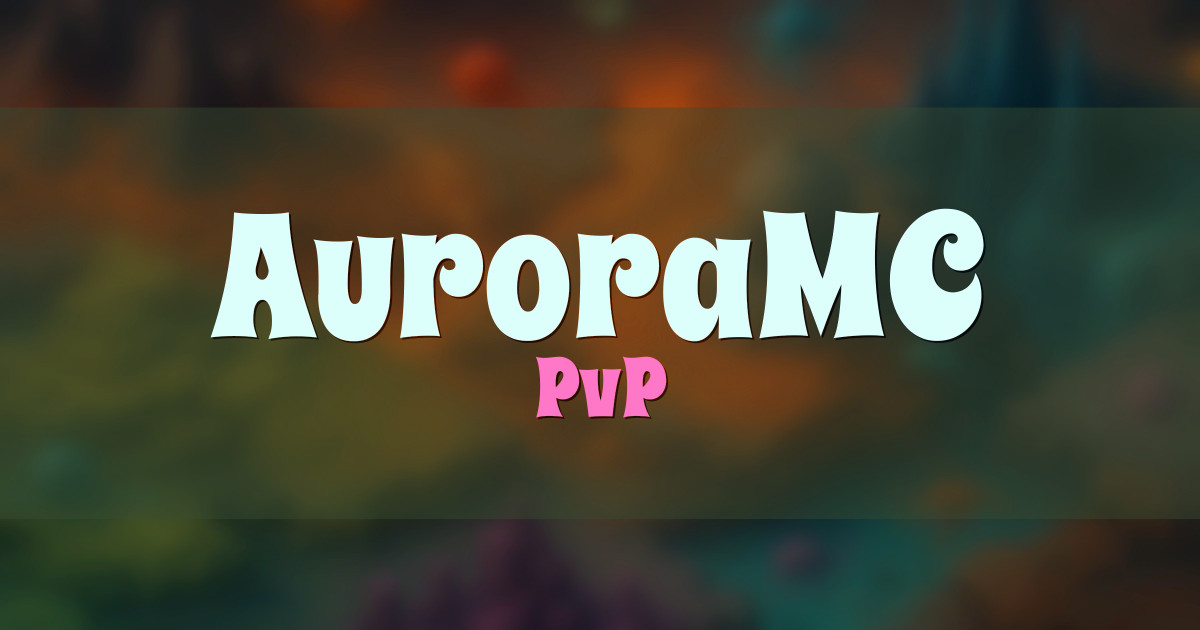 AuroraMC PvP Minecraft server