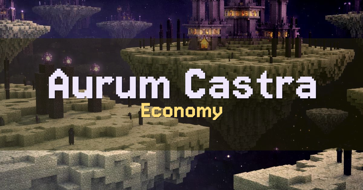 Aurum Castra Economy Minecraft server