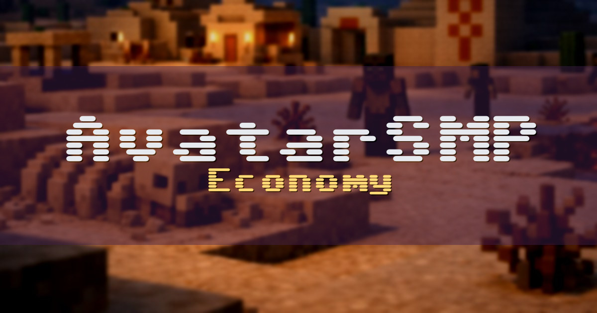 AvatarSMP Economy Minecraft server