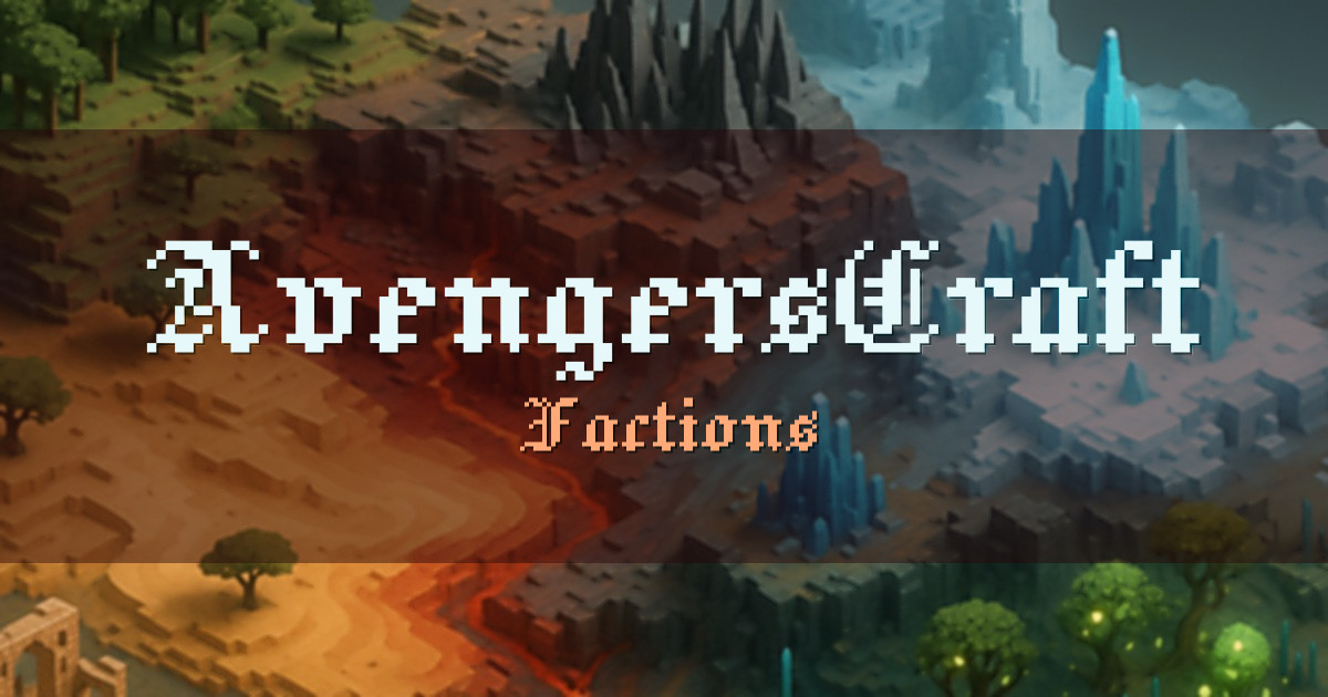 AvengersCraft Factions Minecraft server