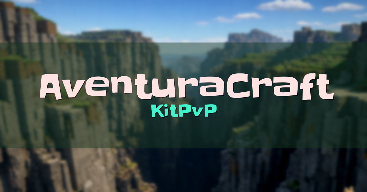 AventuraCraft KitPvP Minecraft server