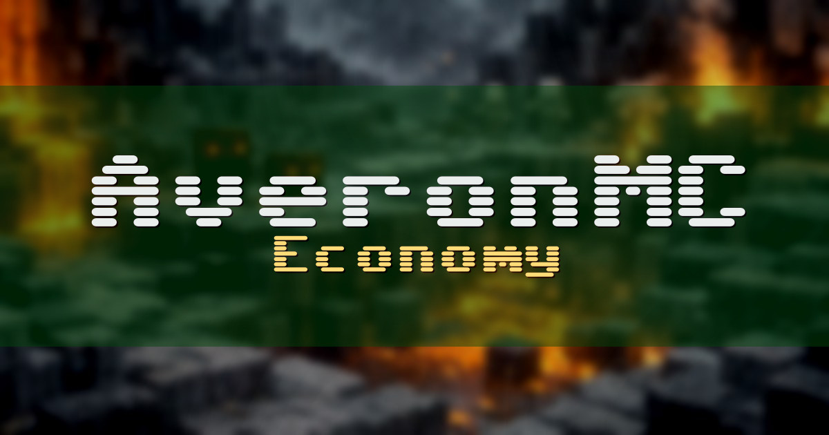 AveronMC Economy Minecraft server