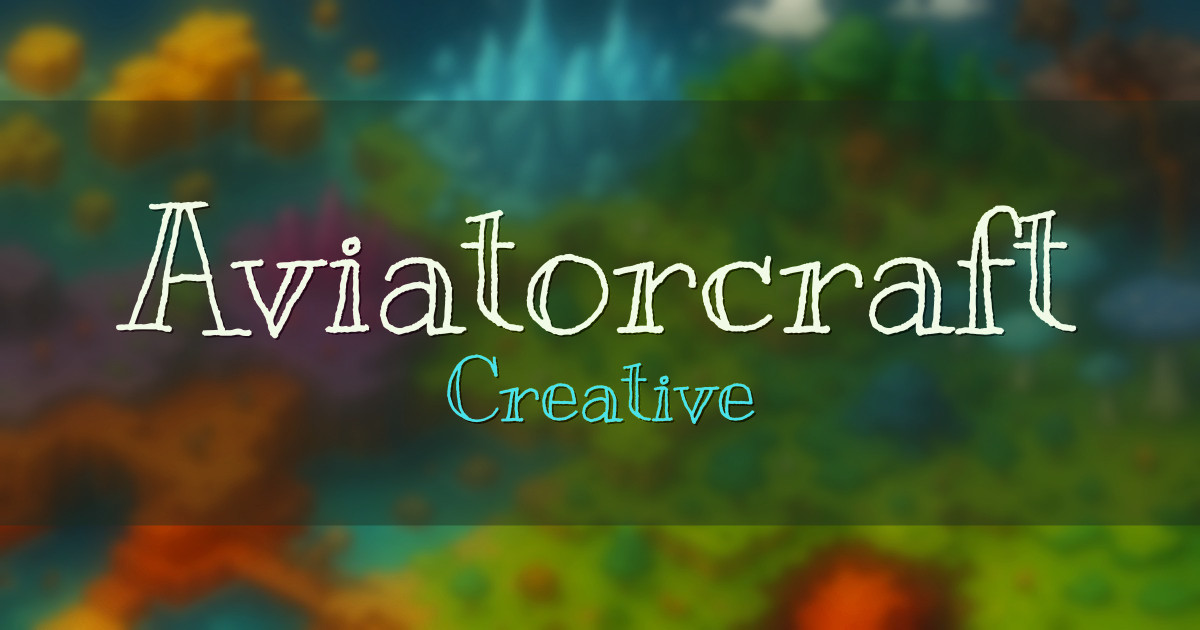 Aviatorcraft Creative Minecraft server