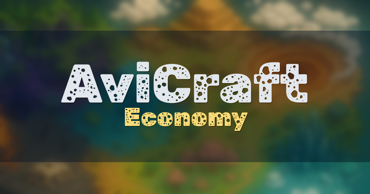 AviCraft Economy Minecraft server