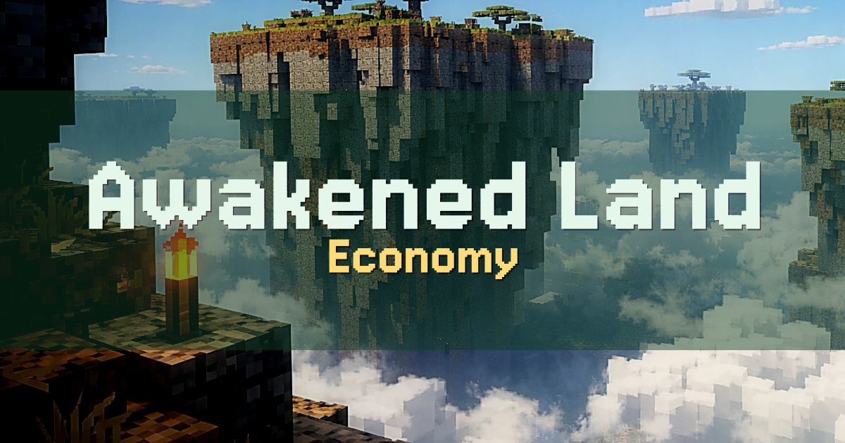 Awakened Land Economy Minecraft server