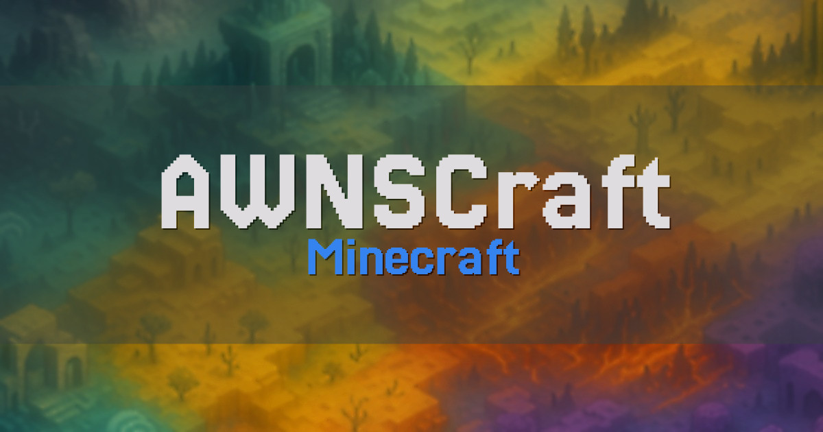 AWNSCraft Minecraft server