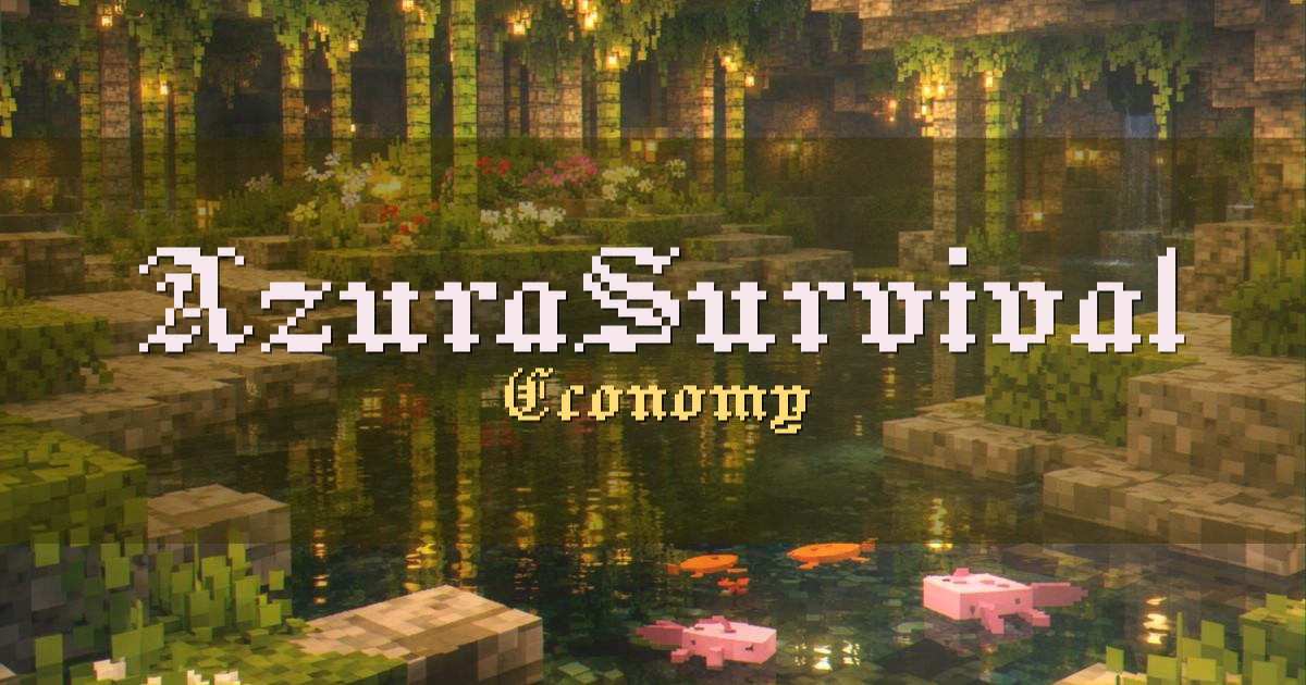 AzuraSurvival Economy Minecraft server