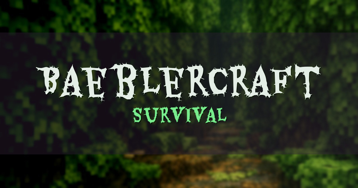 BaeblerCraft Survival Minecraft server