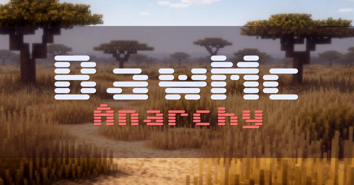 BawMc Anarchy Minecraft server