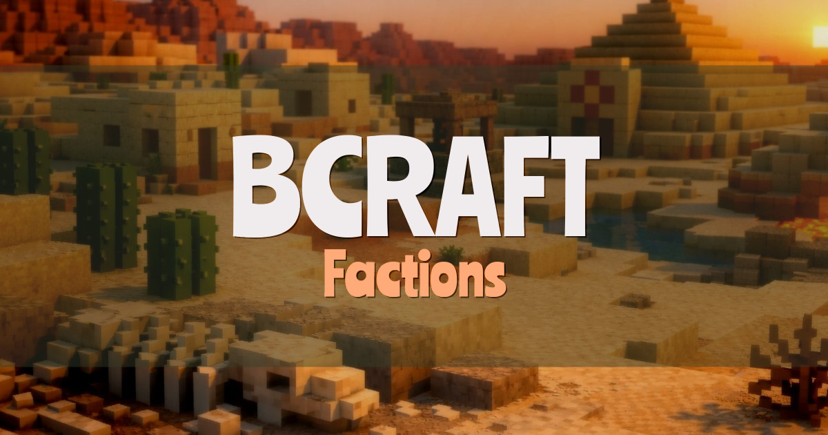 BCRAFT Factions Minecraft server
