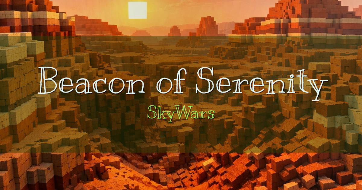 Beacon of Serenity SkyWars Minecraft server