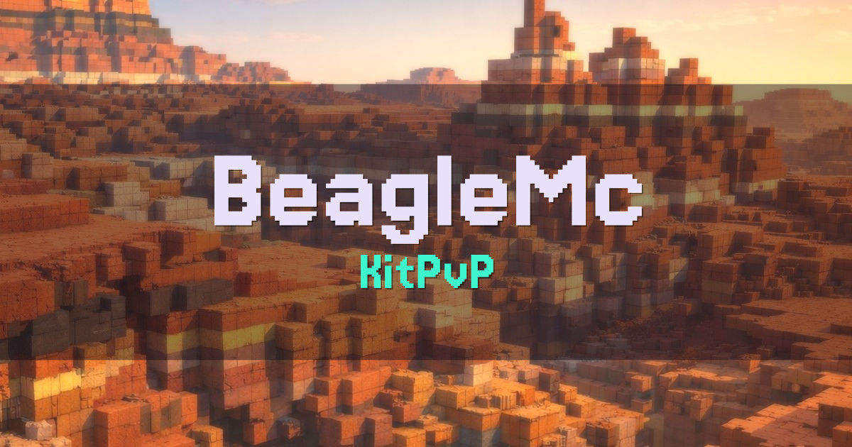 BeagleMc KitPvP Minecraft server