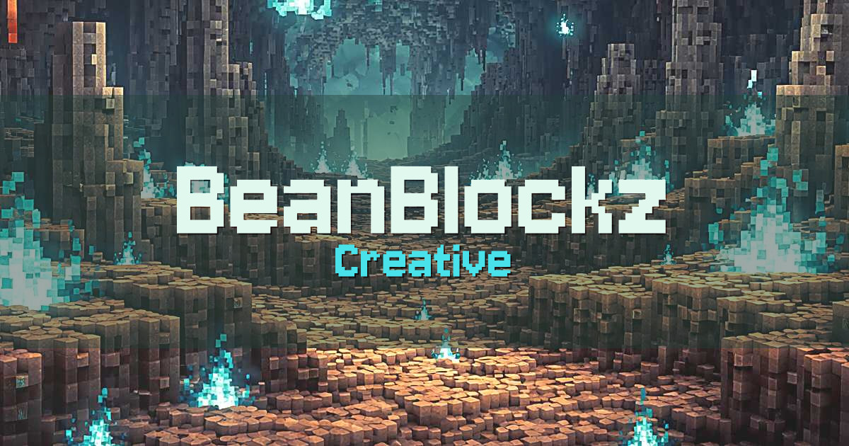 BeanBlockz Creative Minecraft server