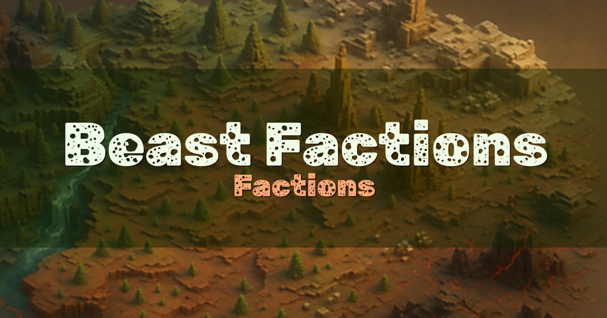 Beast Factions PvP Minecraft server