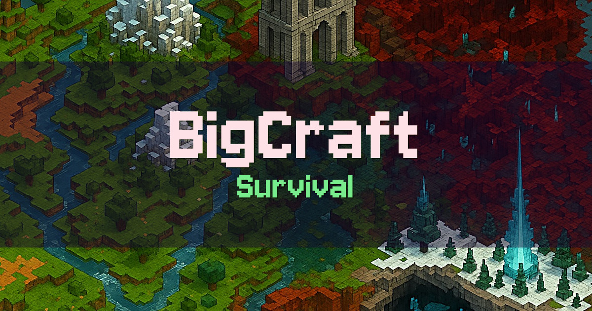BigCraft Survival Minecraft server