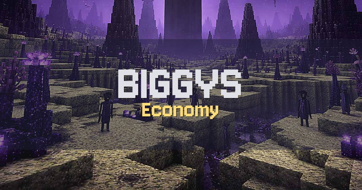 BIGGYS Economy Minecraft server