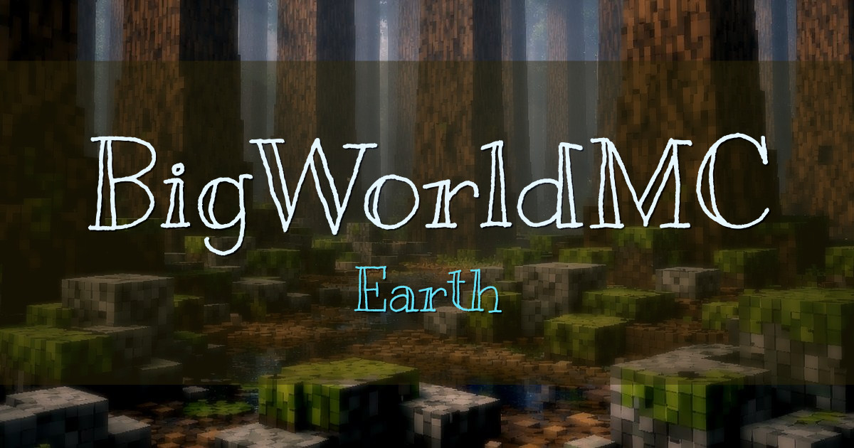 BigWorldMC Earth Minecraft server