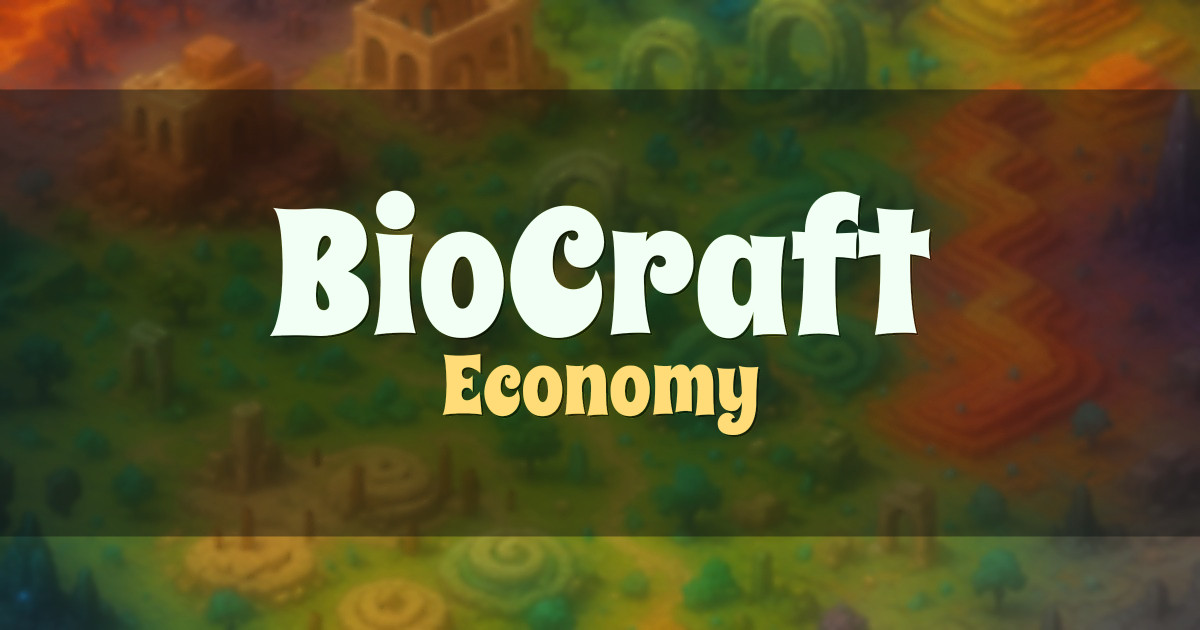 BioCraft Economy Minecraft server