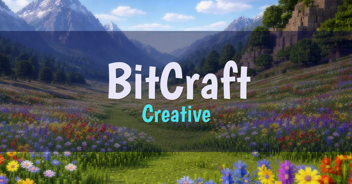 BitCraft Creative Minecraft server