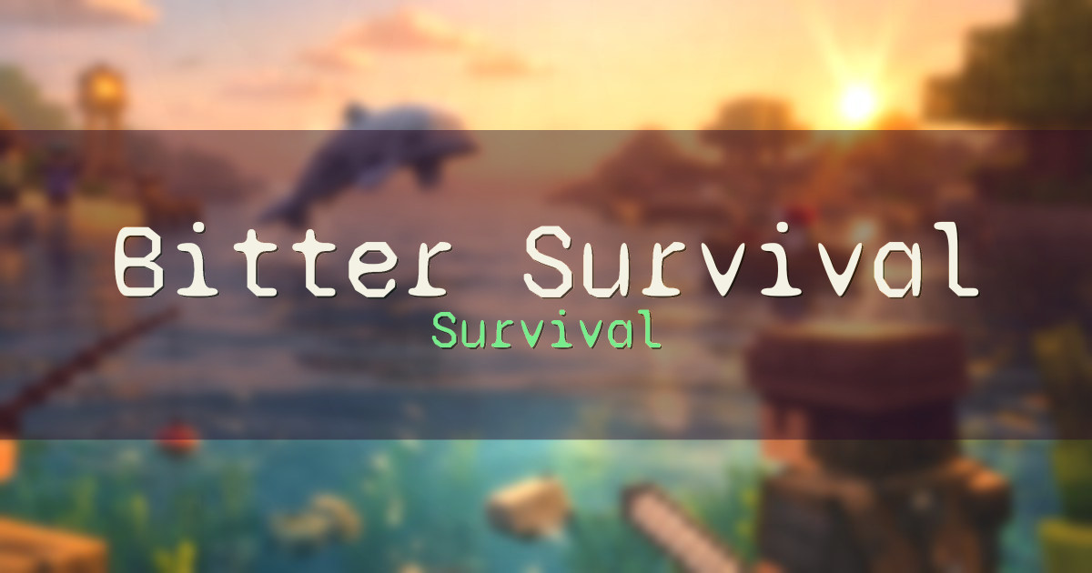 Bitter Survival Minecraft server