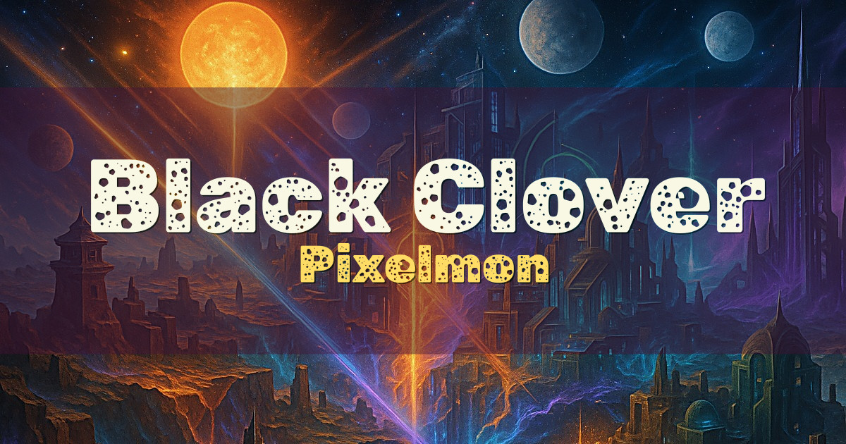 Black Clover Pixelmon Minecraft server