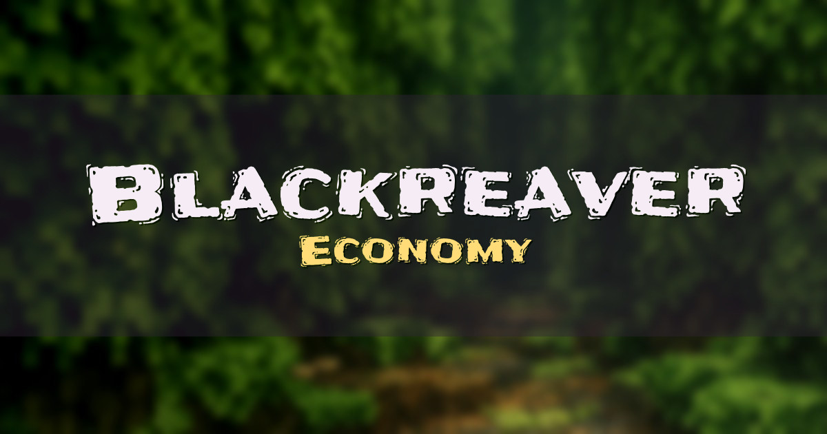 Blackreaver Economy Minecraft server