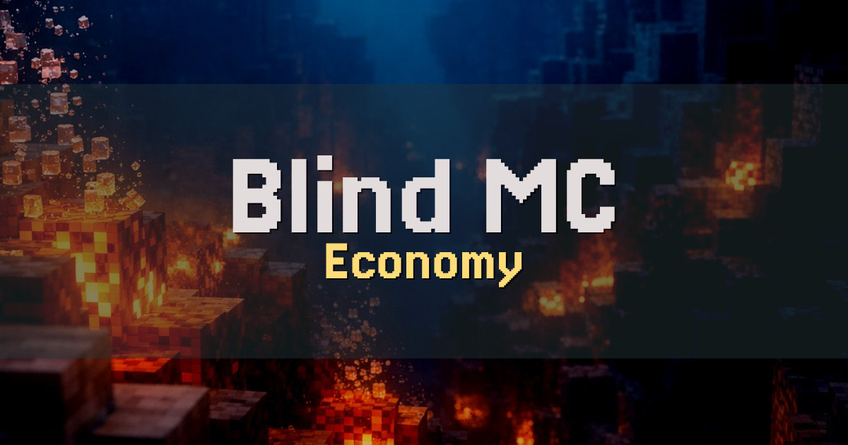 Blind MC Economy Minecraft server