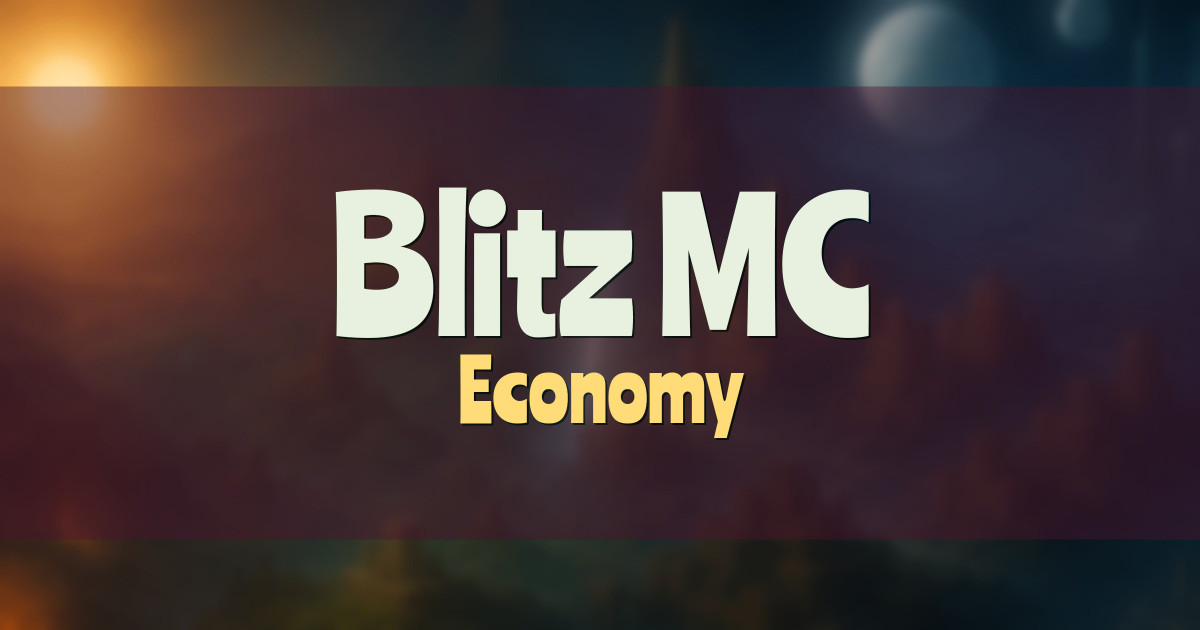 Blitz MC Economy Minecraft server