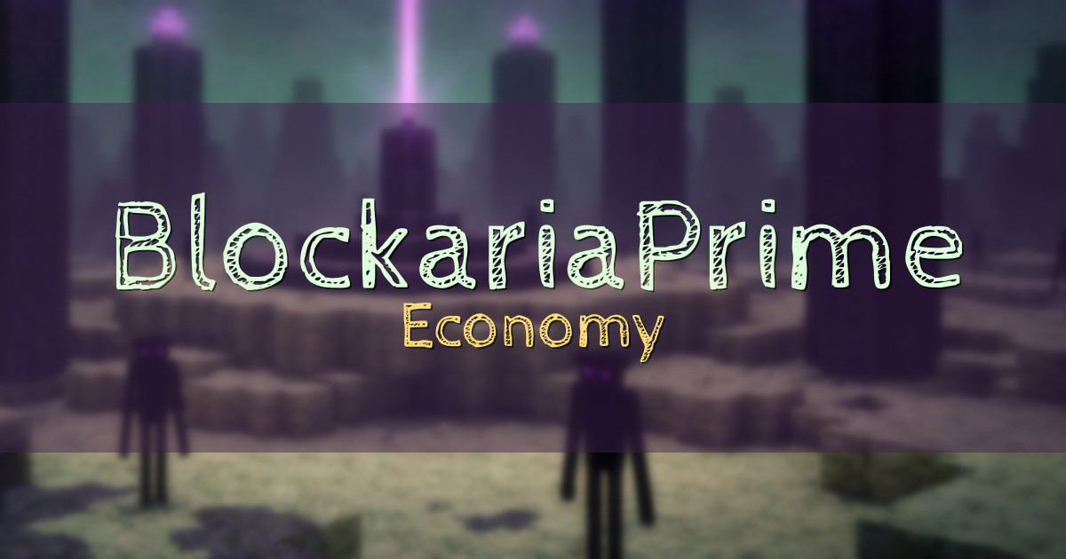 BlockariaPrime Economy Minecraft server