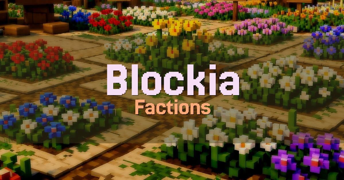 Blockia Factions Minecraft server