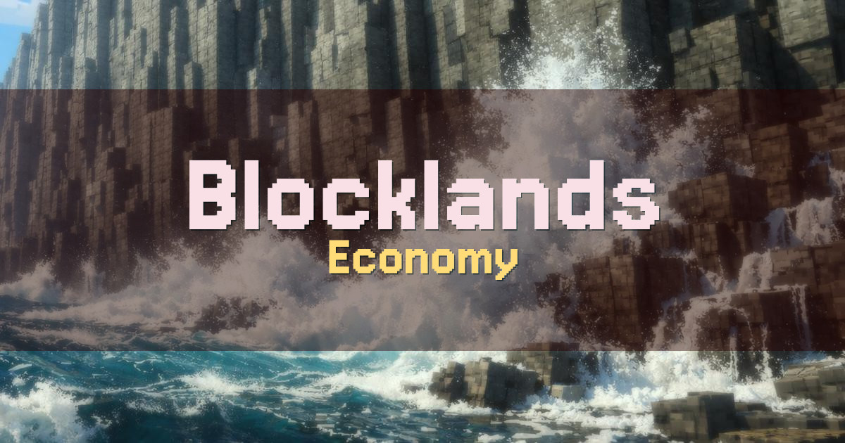 Blocklands Economy Minecraft server
