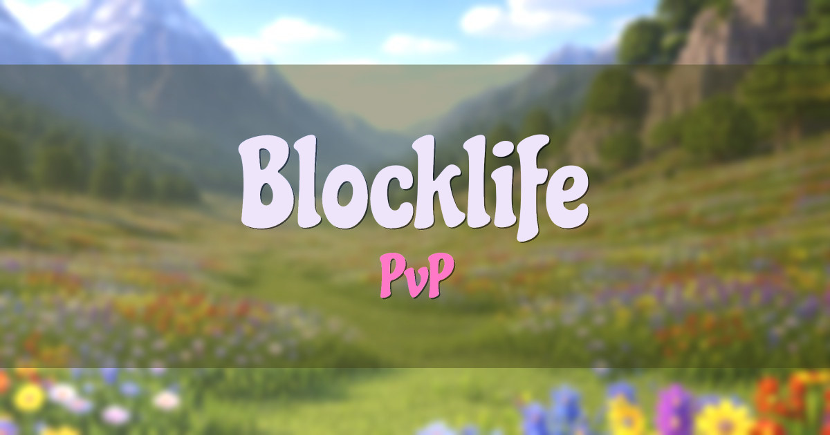 Blocklife PvP Minecraft server